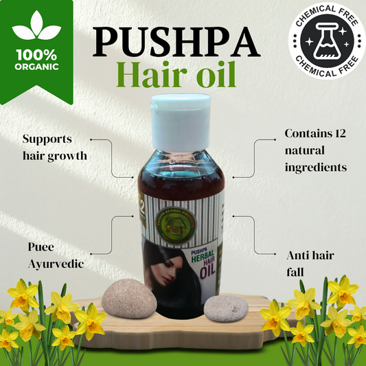 Pushpa Hair Oil | Pure Ayurvedic Hair Oil | Fast Results