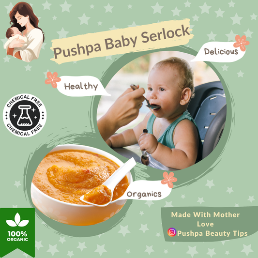 Pushpa Baby Food | Pure organic | made with mother love